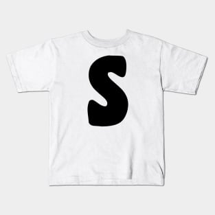 Letter S Kids T-Shirt